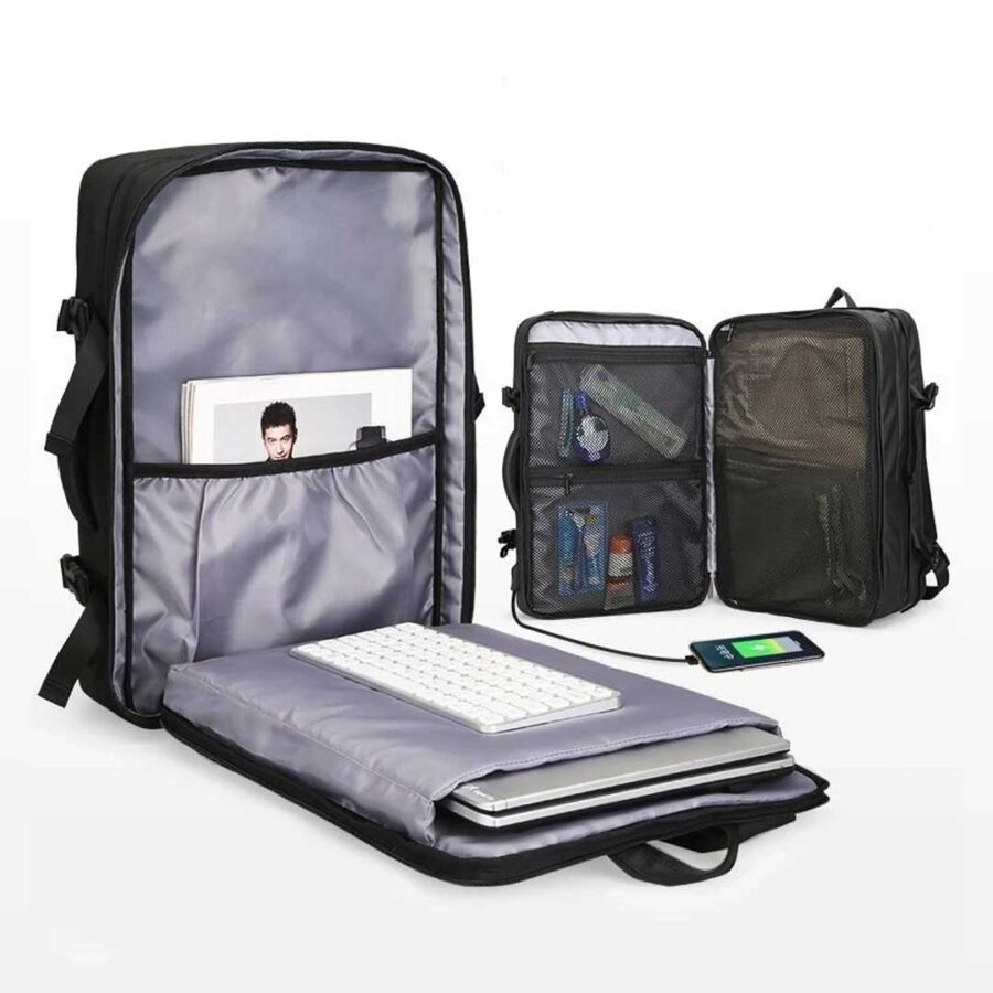 Expandable Mark Ryden 17 inch Anti Theft Laptop Backpack