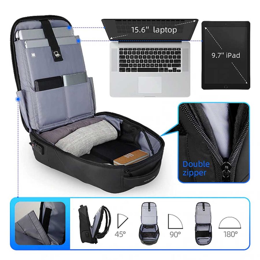 Avantor Mark Ryden Anti-theft Waterproof Laptop Backpack