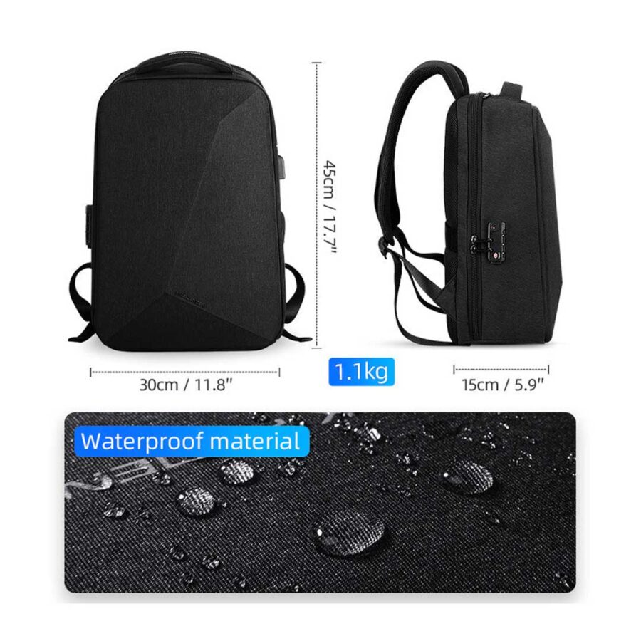 Mark Ryden Australia Protector Anti-theft Raincoat Laptop Backpack