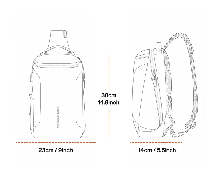 Mark Ryden Mini Compacto Pro Sling Bag Specifications